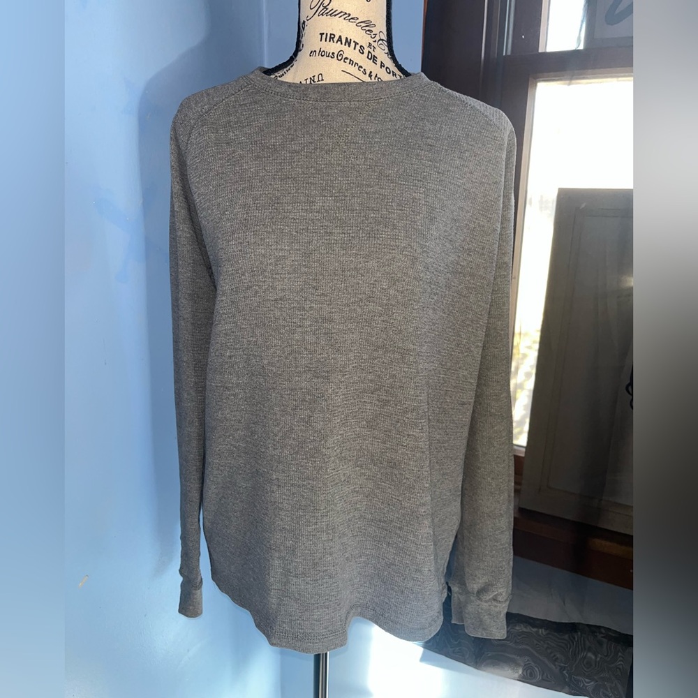 Roebuck & Co. Long-Sleeved Waffle Knit Crewneck